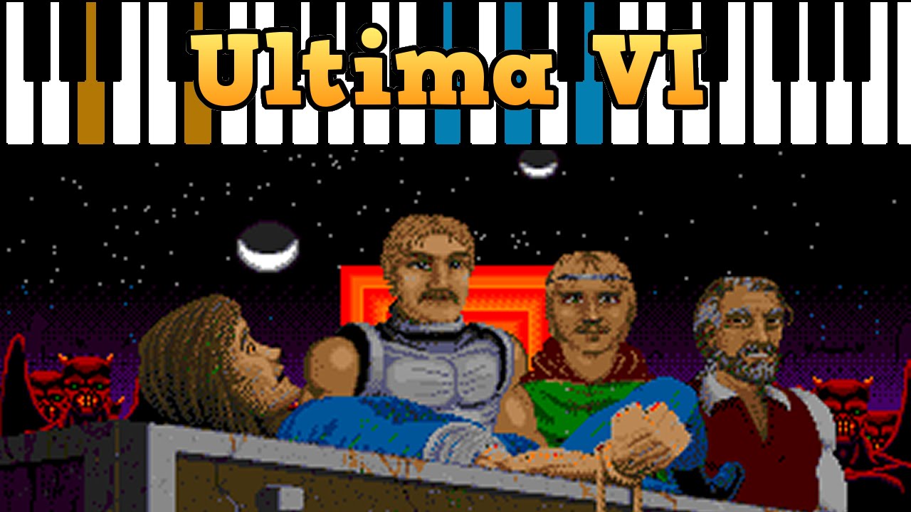 Ultima VI Introduction Music performed on vintage Yamaha PS-55