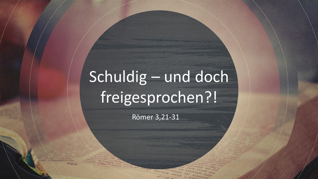 Schuldig - und doch freigesprochen?! // André Töws