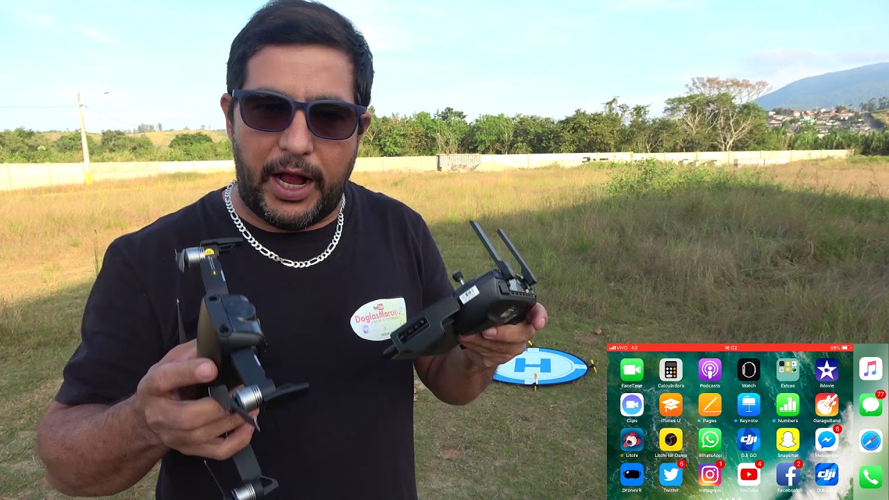 PRIMEIRO VOO e como CALIBRAR O IMU DRONE MAVIC AIR