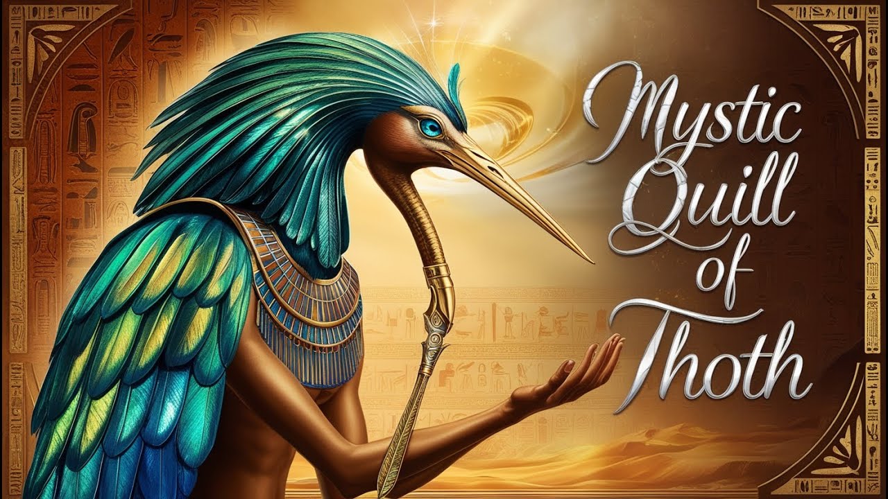 Mystic Quill of Thoth - Lyric Video | Journey Through Ancient Egyptian Mysticism