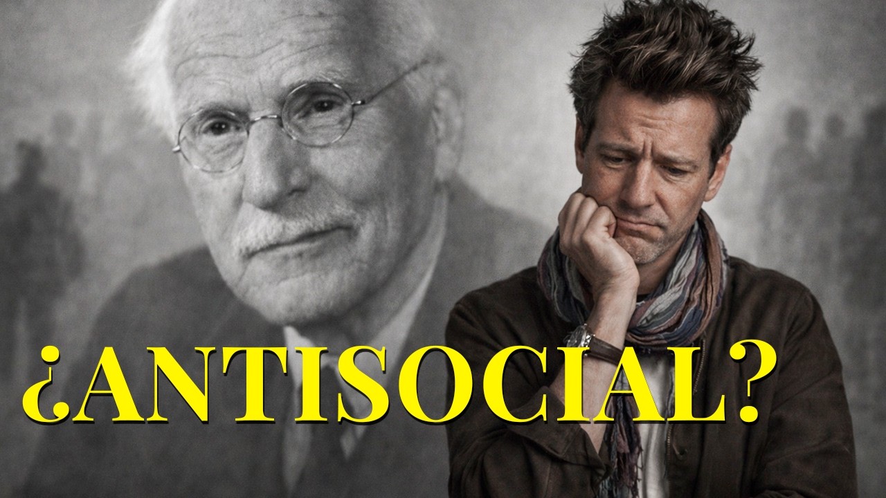 Si te cansas pronto de la gente, no es antisocialidad: es Psicología Profunda | Carl Jung