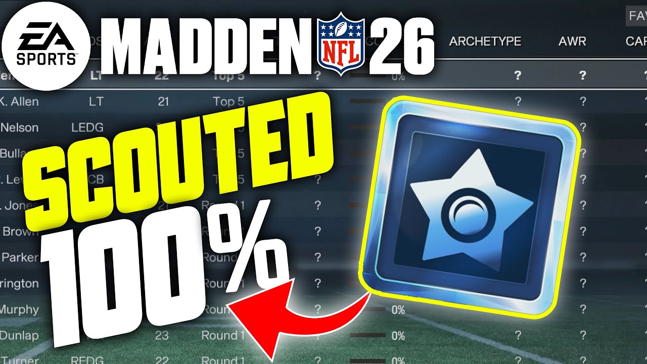 Эта новая способность изменит ваш подход к разведке в Madden 26!