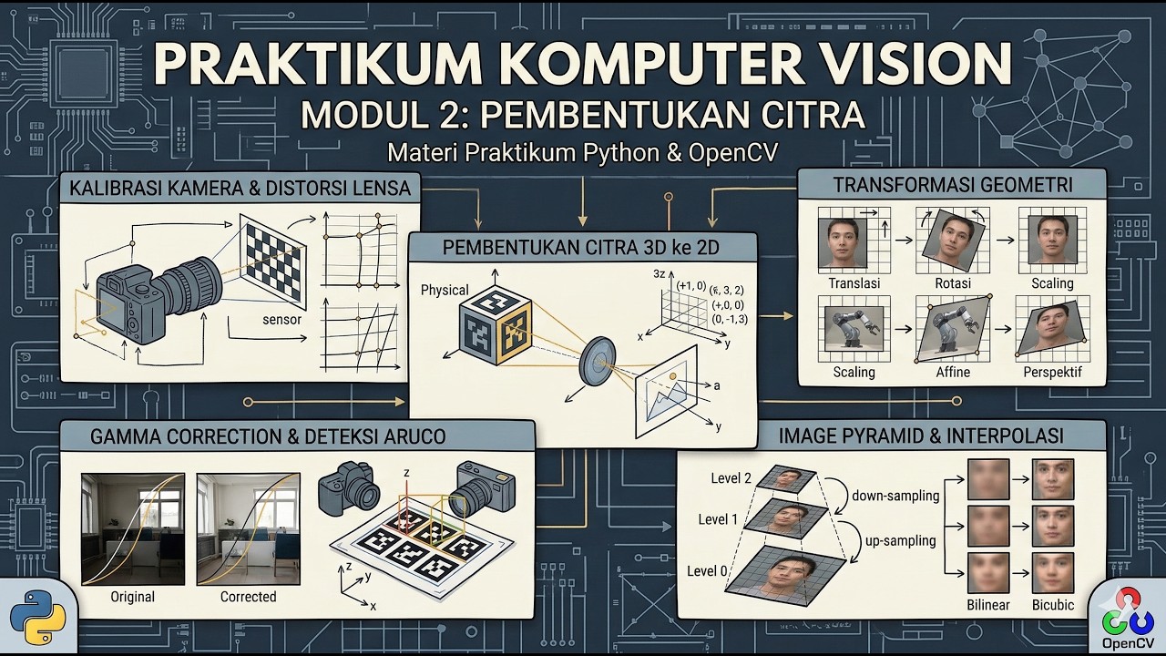 Image Formation & Geometric Transformation dengan OpenCV