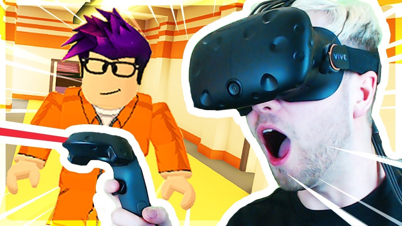 ROBLOX JAILBREAK IN VR! (Virtual Reality)