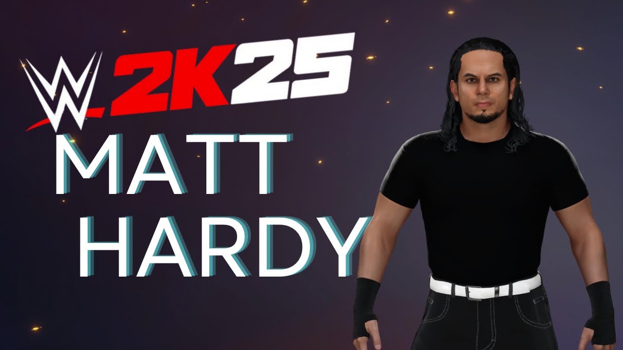 WWE2K25 How To Make Matt Hardy