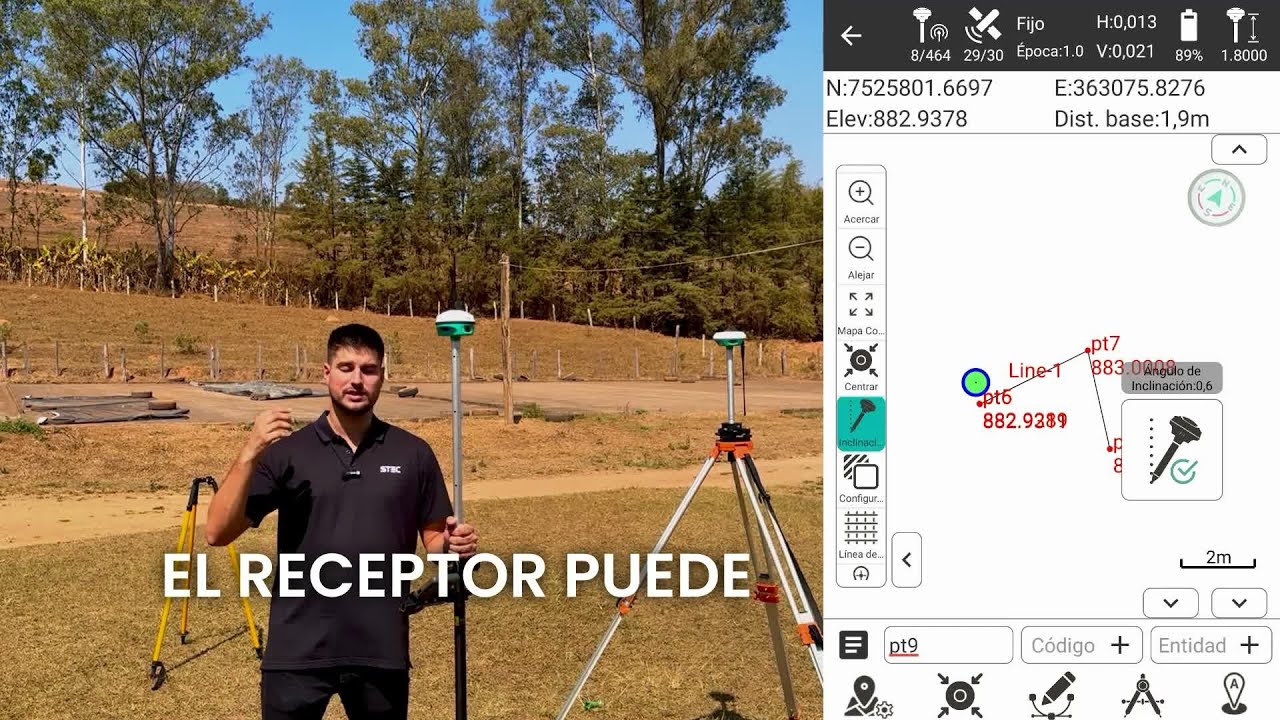 Presentación de la Pantalla de Medición del STEC FIELD MASTER - Tutoriales STEC