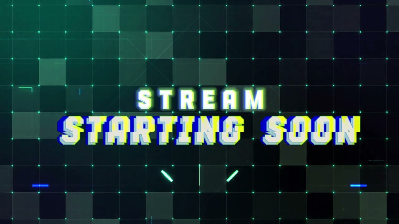 this is my new Stream Starting Soon youtube channel intro @Silver-NeoVoid