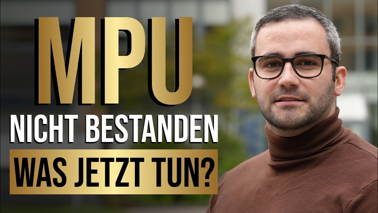MPU nicht bestanden - Was jetzt? | Negatives Gutachten nicht abgeben! | 2022