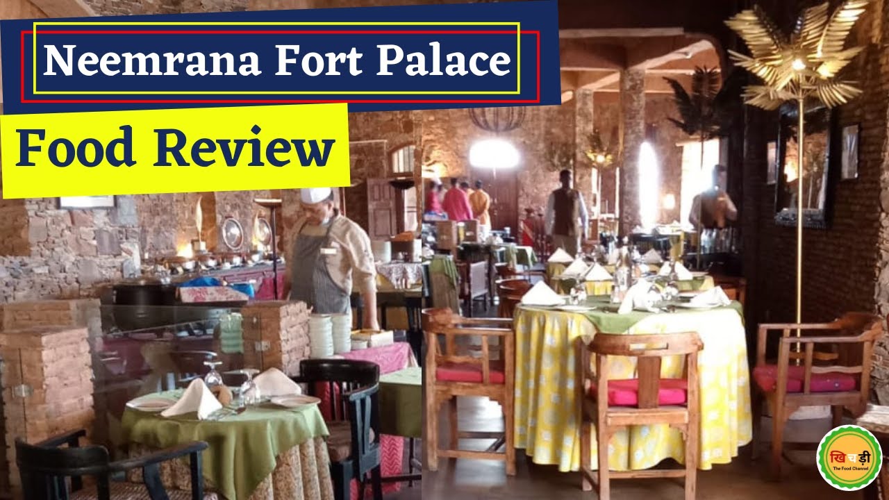 Neemrana Fort Palace Lunch Buffet Review 🥄 Best Weekend Getaway Near Delhi