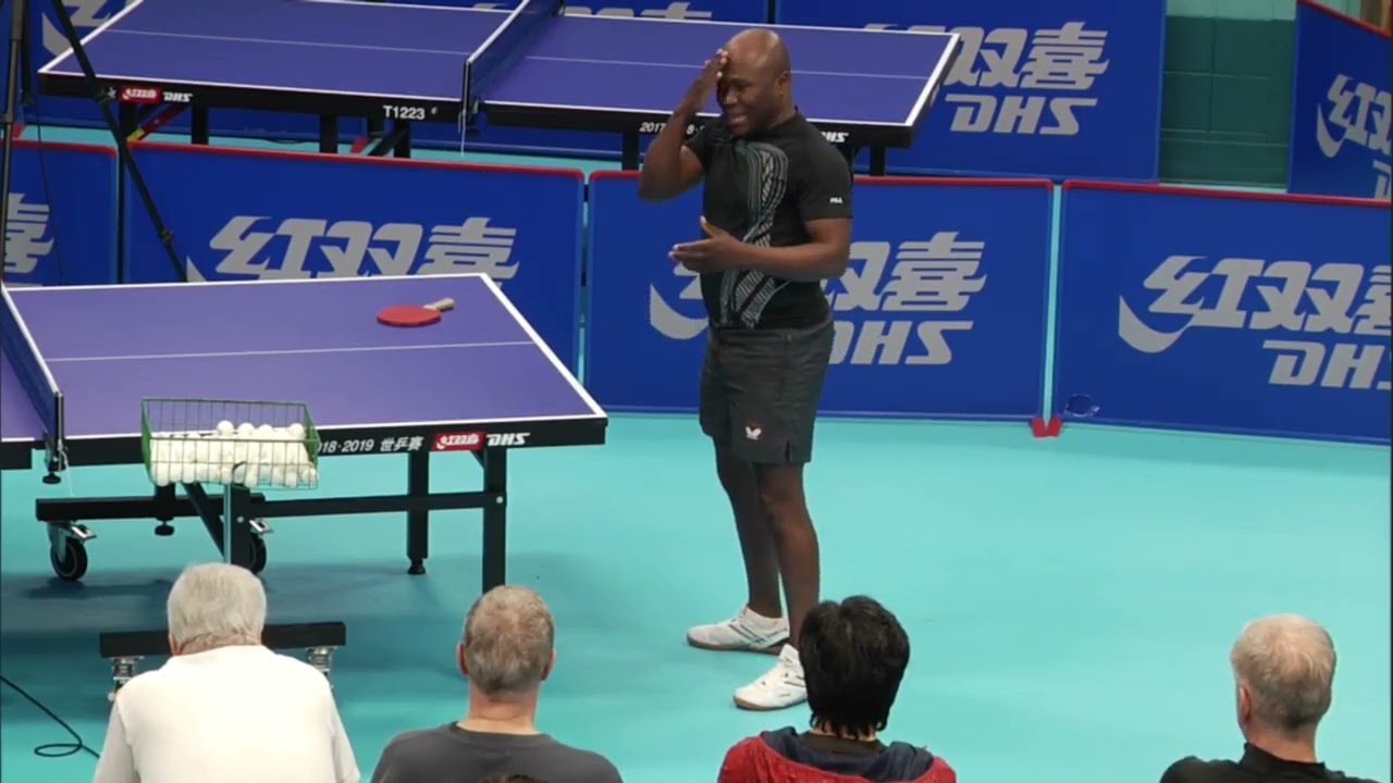 Table Tennis MasterClass with Victor Fossoh - FOOTWORK