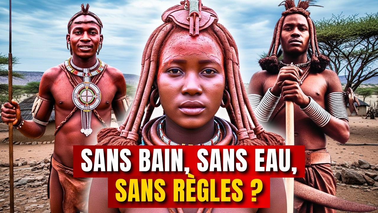 Ils ne se Lavent JAMAIS ? Le Secret de la Peau Rouge de Namibie