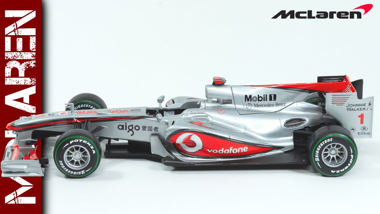 2010 McLaren Mercedes MP4/25 — Дженсон Баттон (модель Revell в масштабе 1/24)