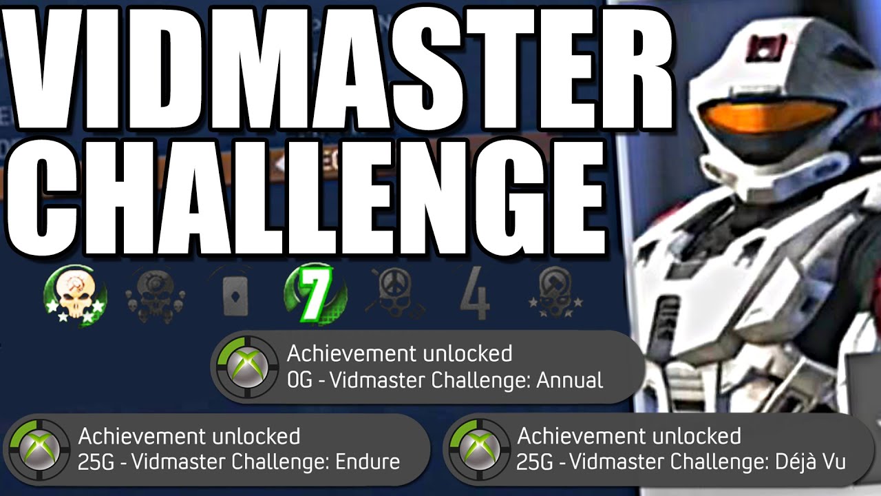 Beating the Halo 3 Vidmaster Challenge? (Halo 3/ODST Recon Unlocked)