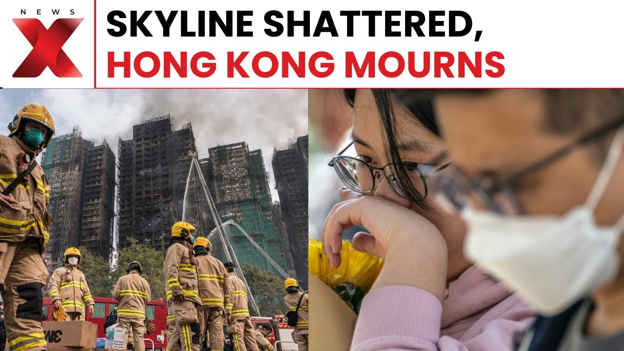 Hong Kong Fire: Hong Kong Residents Mourn Fire Victims As Toll Hits 156 | NewsX
