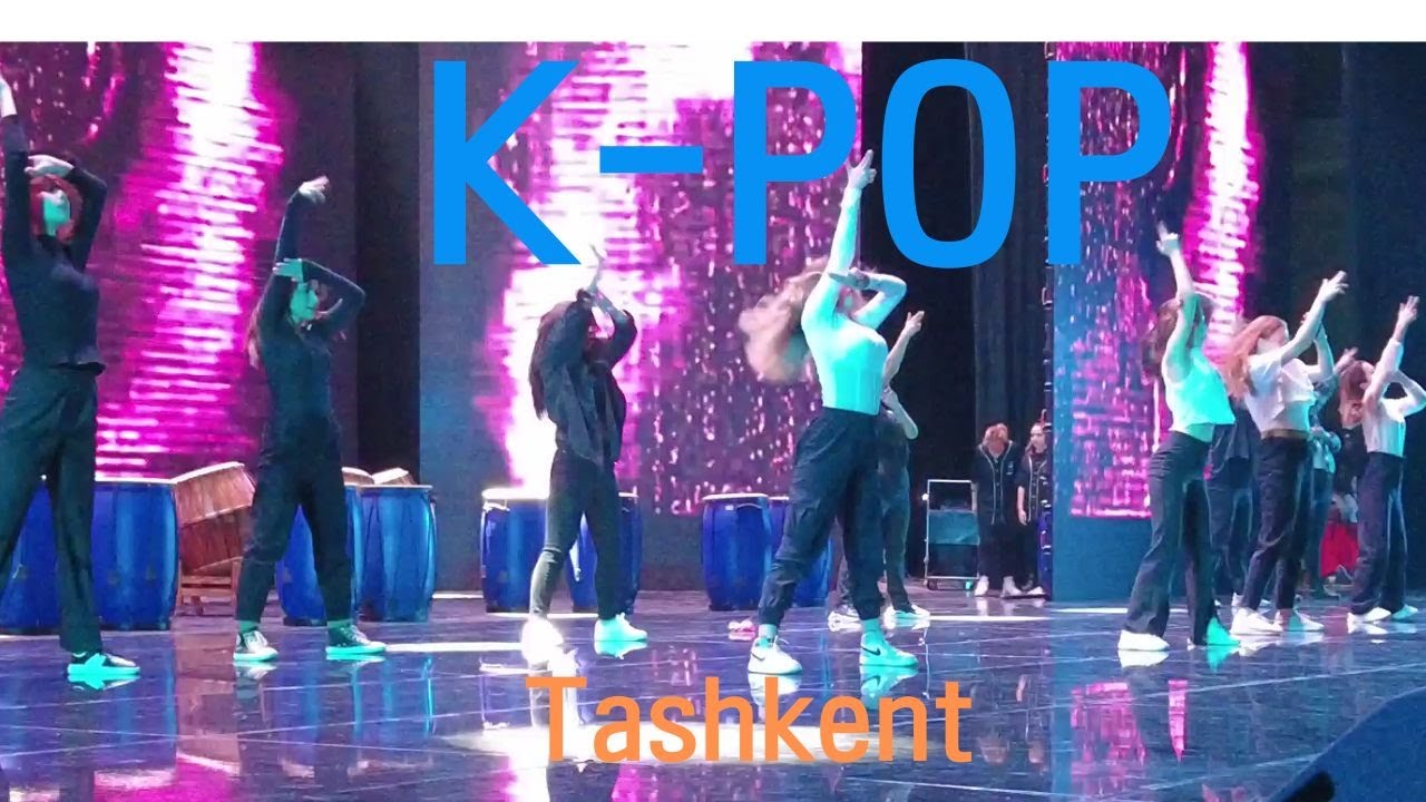 K-POP dance in Tashkent, Uzbekistan - 고려인동포 정주85주년 대한민국과 우즈베키스탄 수교 30주년 기념 축전
