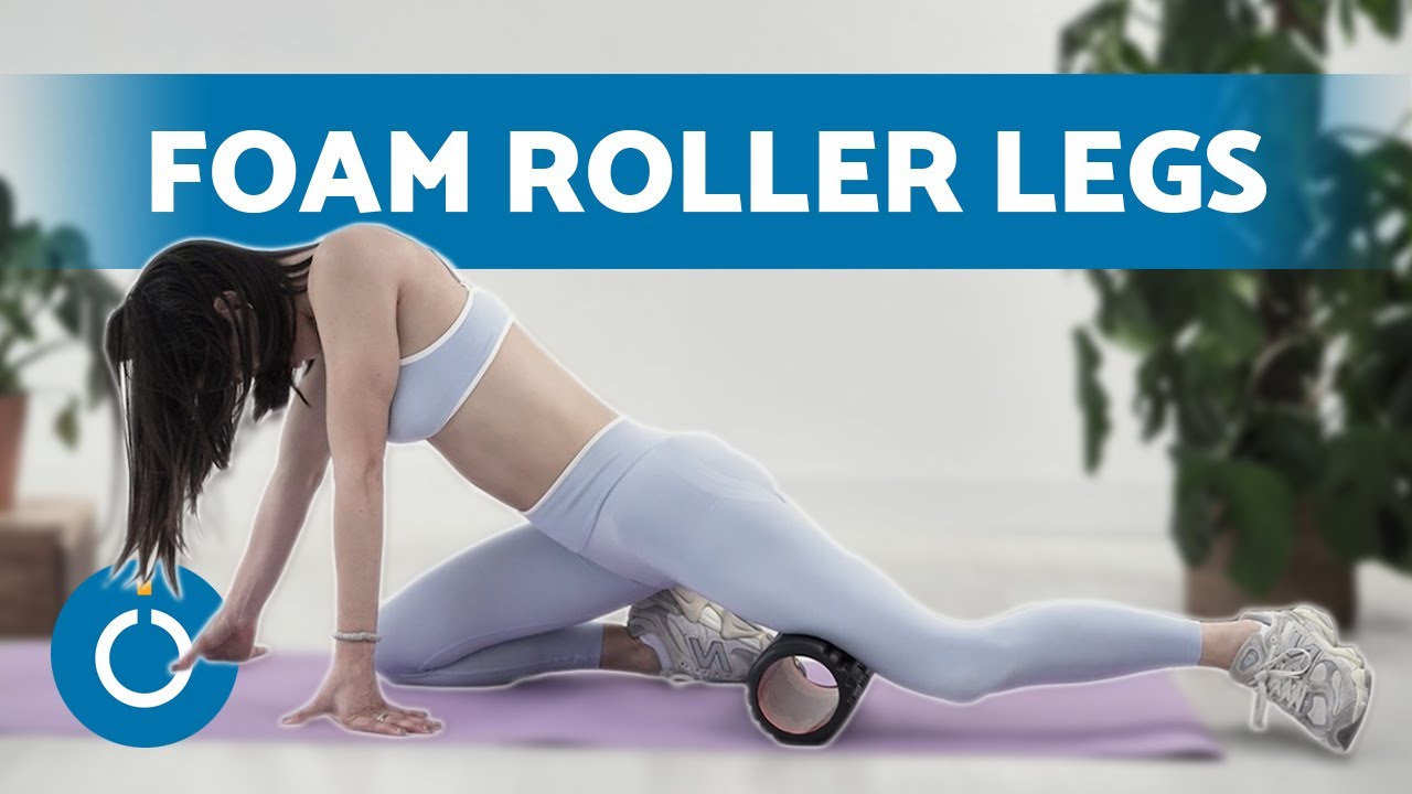 FOAM ROLLER Exercises for LEGS and GLUTES 🦿 Foam Roller Legs Tutorial