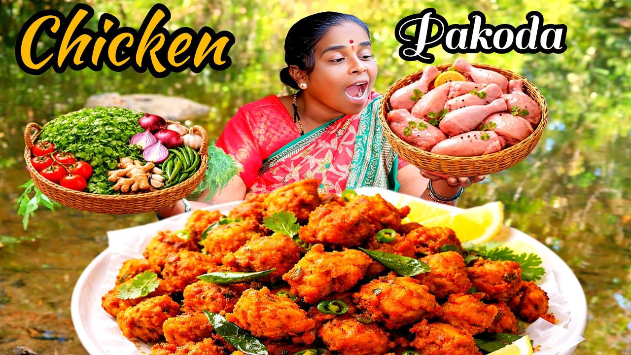 CHICKEN PAKODA 🌶️🍗 || very spicy ಚಿಕನ್ ಪಕೋಡ ||streat style chicken pakoda