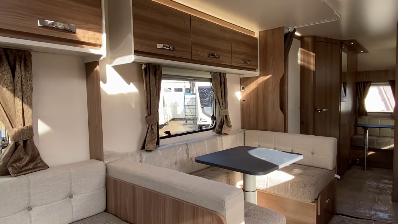 Swift Super Sprite Quattro DB 2021 6 berth touring caravan for sale at North Western Caravans.