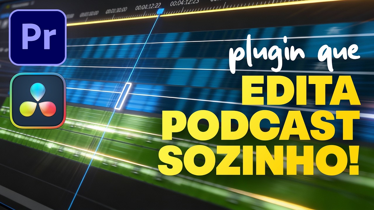 EDIÇÃO AUTOMÁTICA de PODCAST e VIDEOCAST no Premiere - isso funciona?