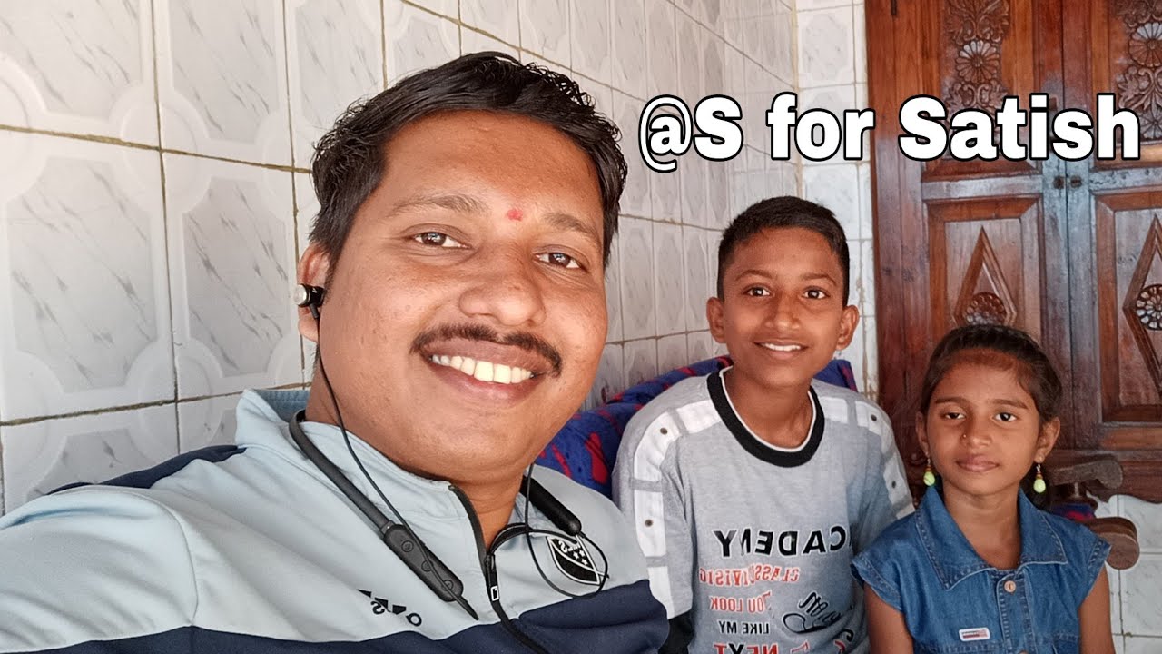 Live With 🔴 @SFORSATISH  सतीश दादा आला आमच्&zwj;या घेरी 🏠 | That's a mueez | #sforsatish