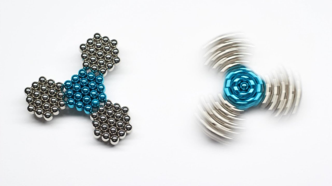 네오큐브로 피젯스피너 만들기!  How to make a Fidget Spinner with magnetic balls!