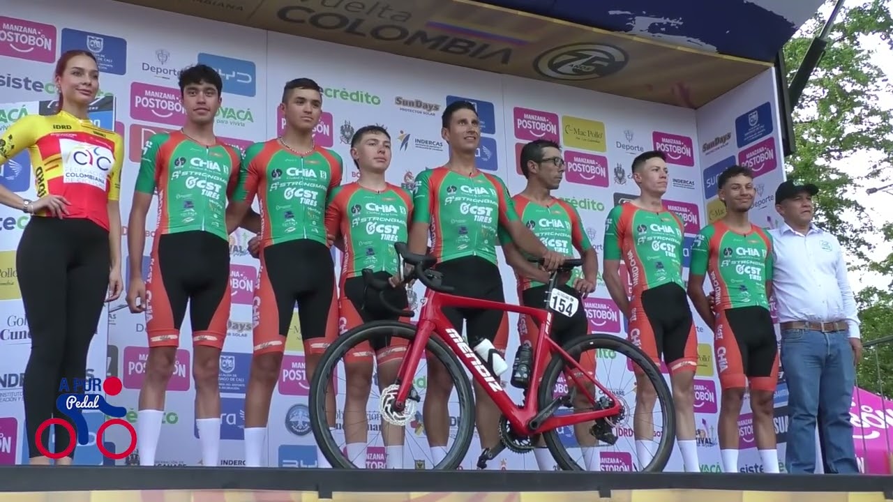 Resumen presentación de equipos Vuelta a Colombia 2025 en Yopal