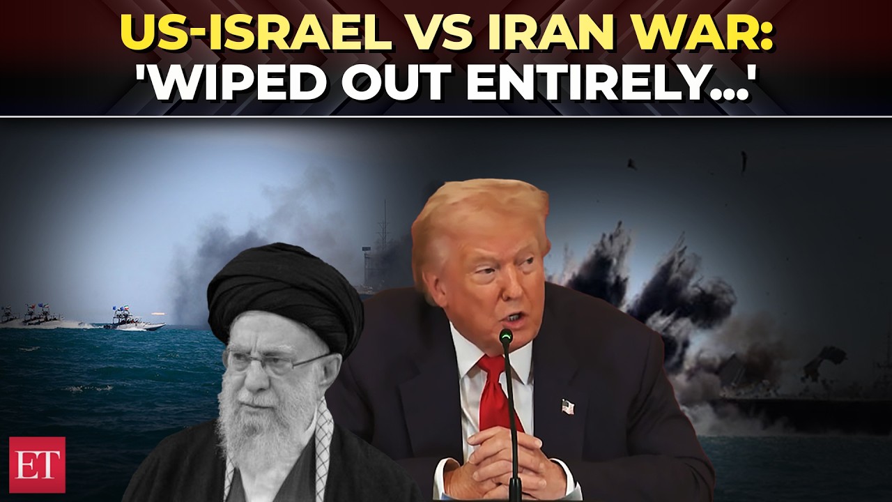 'Wiped out entirely...': Trump says Iran's army, navy, communications and leaders are 'gone'