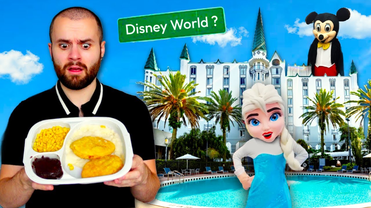 I stayed at a knock off Disney Castle Hotel ($800 food trip)