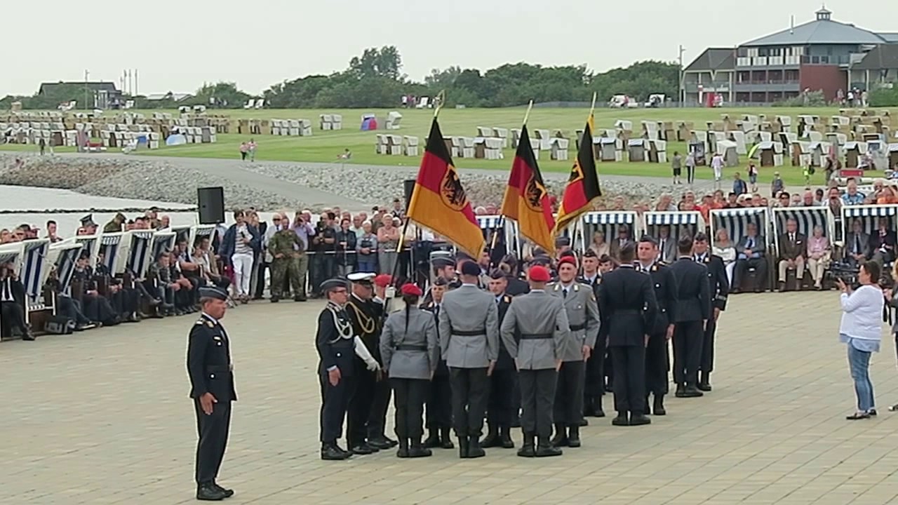 Büsum, Feierliches öffentliches Gelöbnis 2017