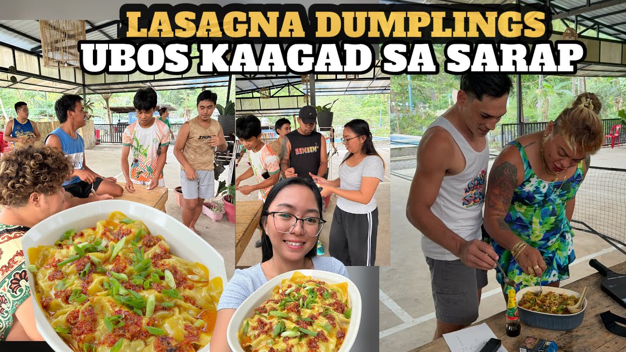 LASAGNA DUMPLINGS! NAUBOS KAAGAD SA SOBRANG SARAP @SimplyAmory 