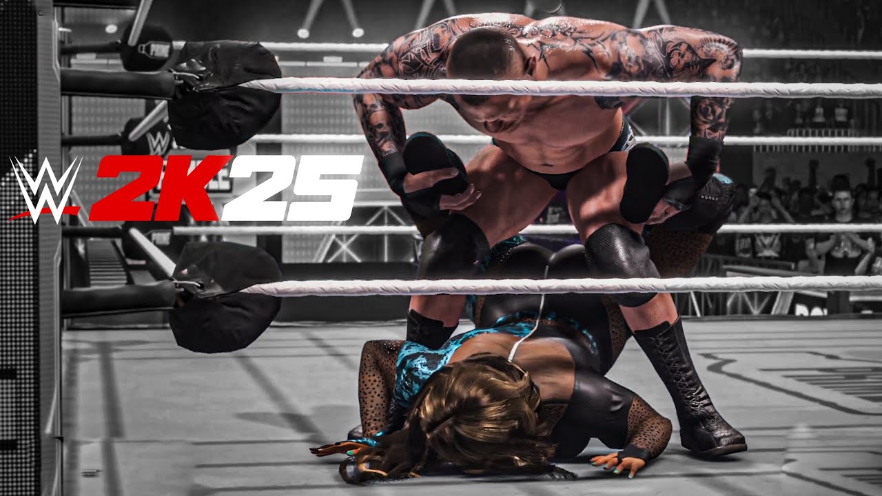 RANDY ORTON vs NIA JAX (WWE 2K25 legend difficulty pc gameplay)