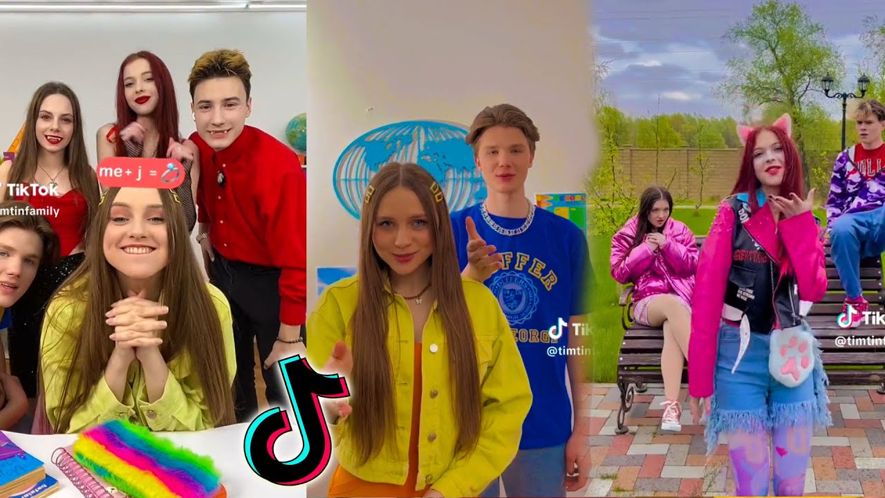 Tim Tin Family TikTok Compilation Videos 19  💕💋🌈