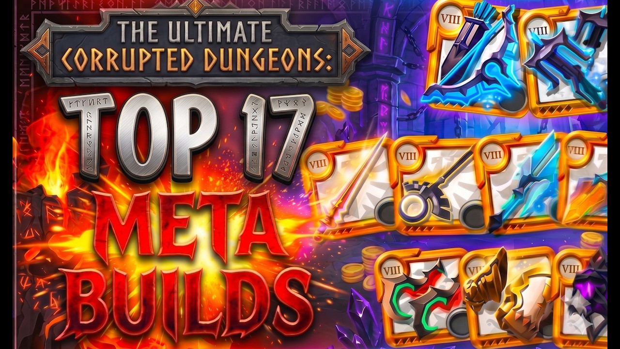 TOP 17 Best Builds in Corrupted Dungeons 2026 | The ULTIMATE Corrupted Dungeons Meta | ALBION ONLINE