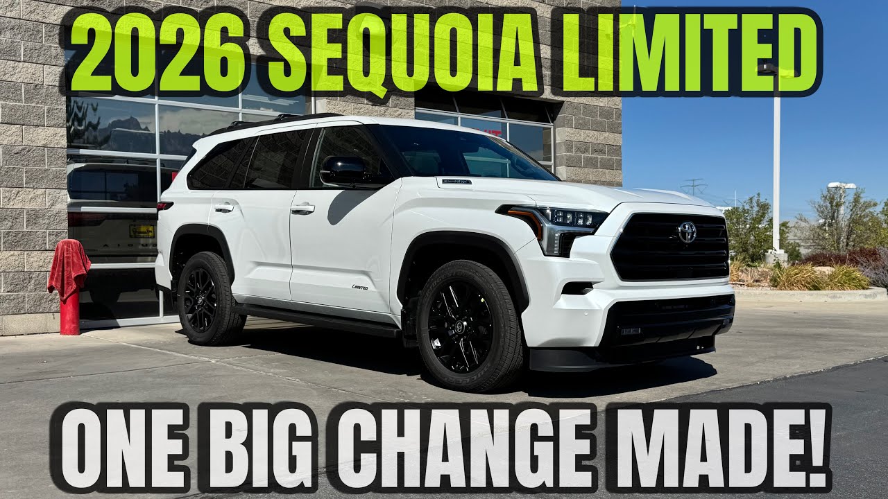 2026 Toyota Sequoia Limited: Here's The Biggest Update!