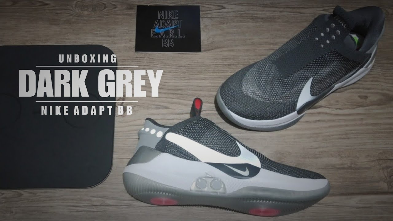 UNBOXING DARK GREY 2019 Nike ADAPT BB