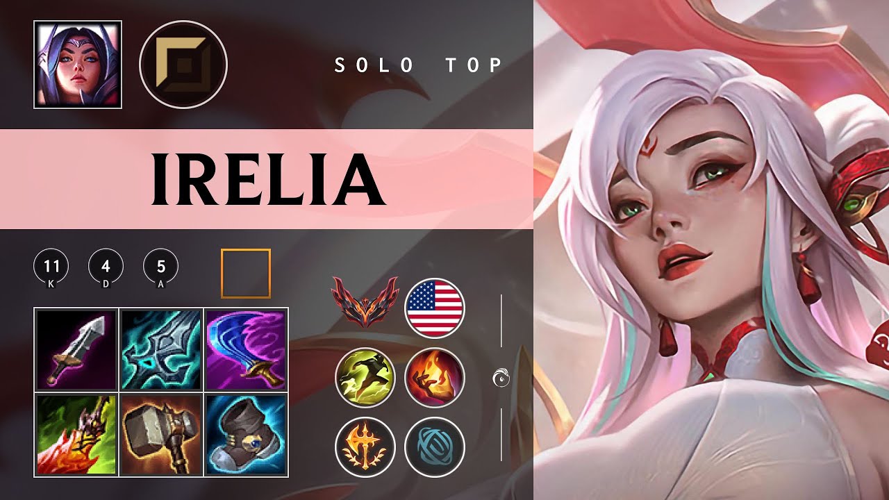 Irelia Top vs Cho'Gath - NA Grandmaster Patch 26.02