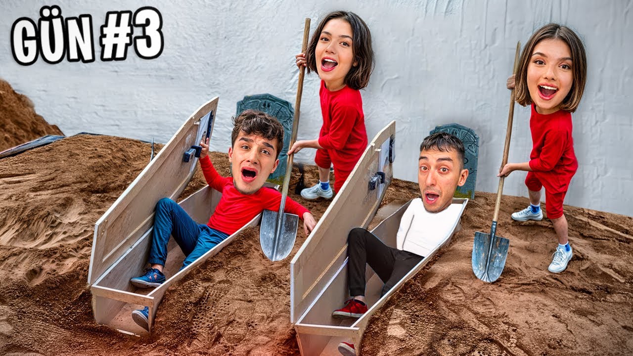 THE LAST ONE OUT OF THE GRAVE WINS!? ( Girls' Revenge ) Ahmet Can D&uuml;ndar | Feride &Ouml;zdin&ccedil; | Sıla |...