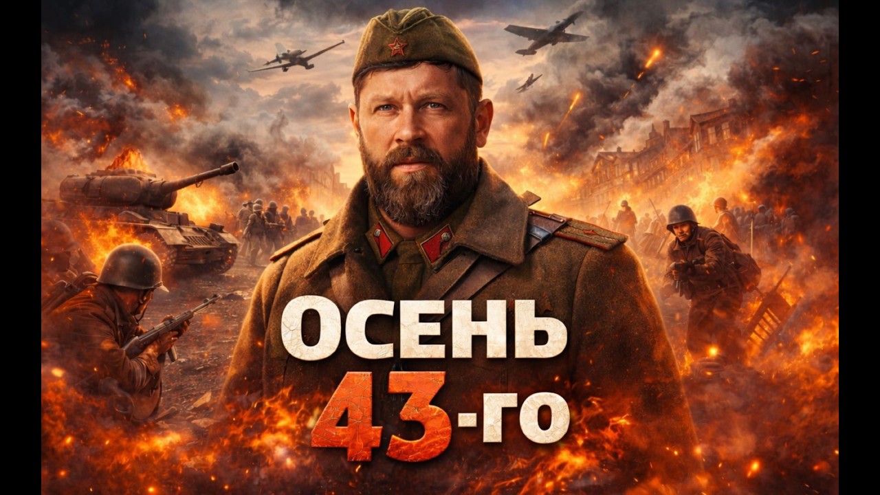 Осень 43-го | Военная драма о тайной борьбе | СССР 1943 Фильм основанный на реальных событиях