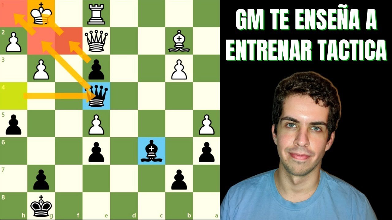 ¿Cómo Entrenar la Táctica en Ajedrez? Aprende con un GM