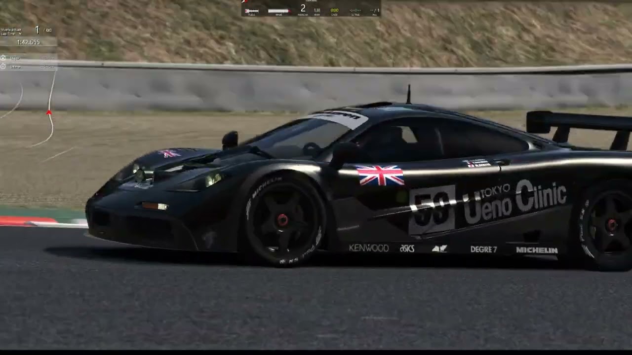 Assetto Corsa mclaren f1 gtr ks barcelona layout gp 2025 02 25