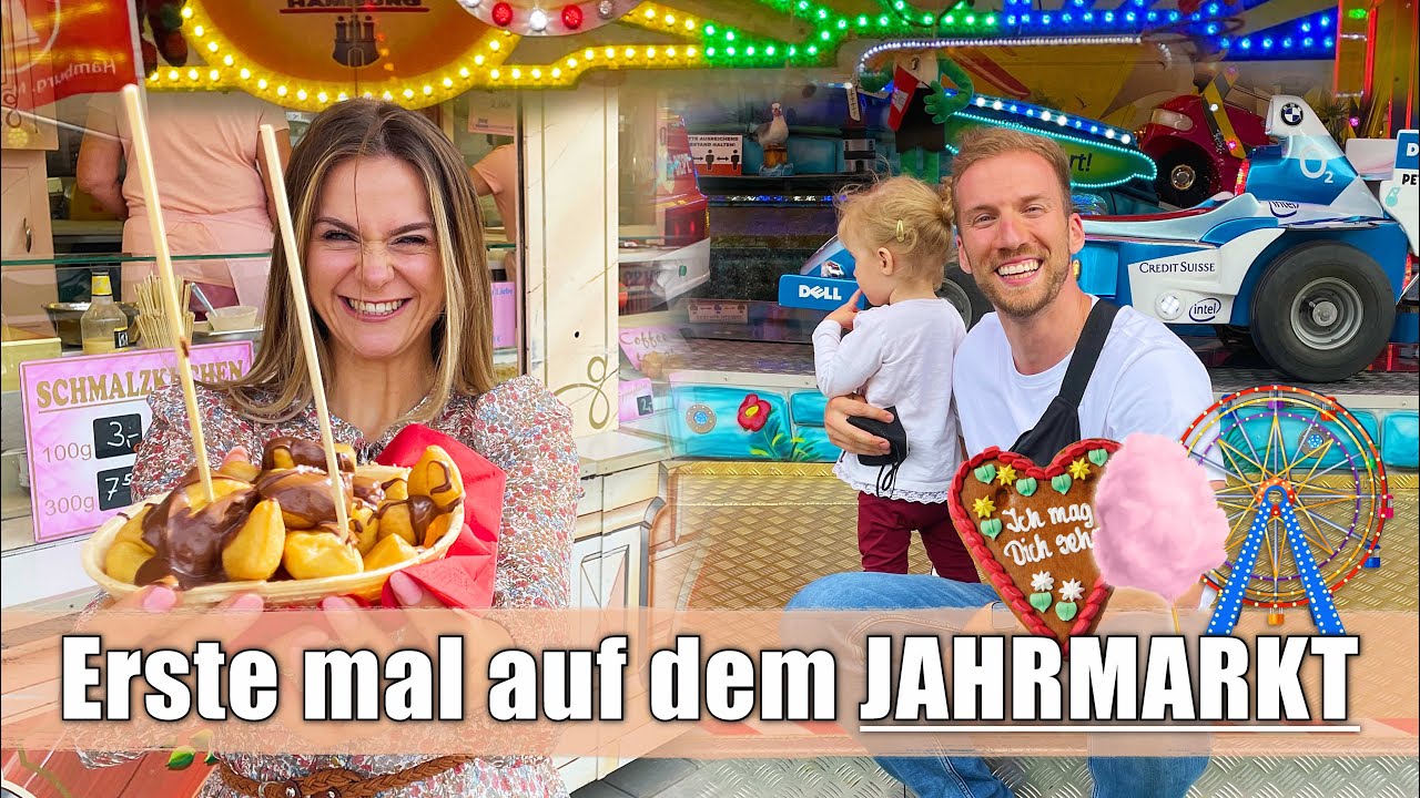 Wir essen alles auf dem Jahrmarkt (hamburger Dom) 🎡 Team Tapia Vlog #89