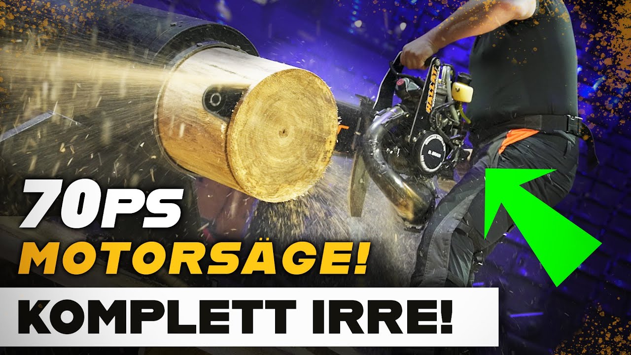 Weltmeisterschaft 🤘🤯 70 PS IN EINER MOTORSÄGE!