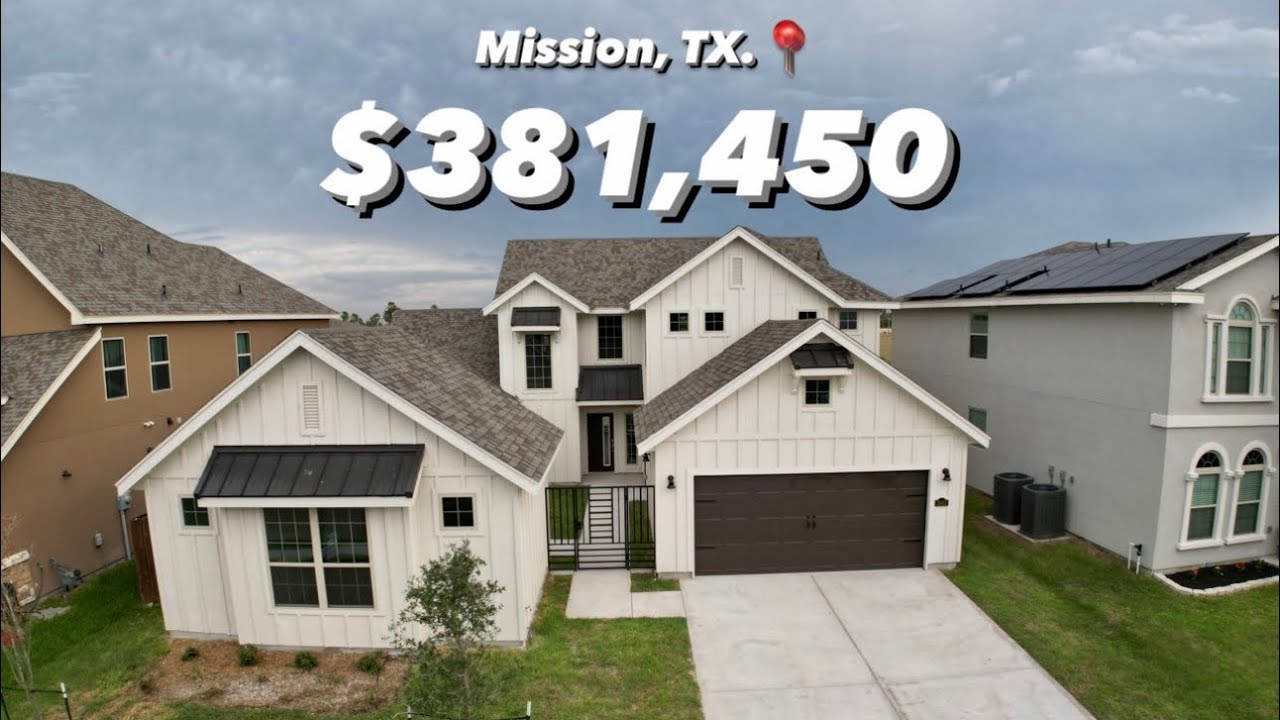 NEW CONSTRUCTION | 5 BEDS | 4.5 BATHS | CASITA | COURTYARD | 2800+ SQ FT | MISSION TX