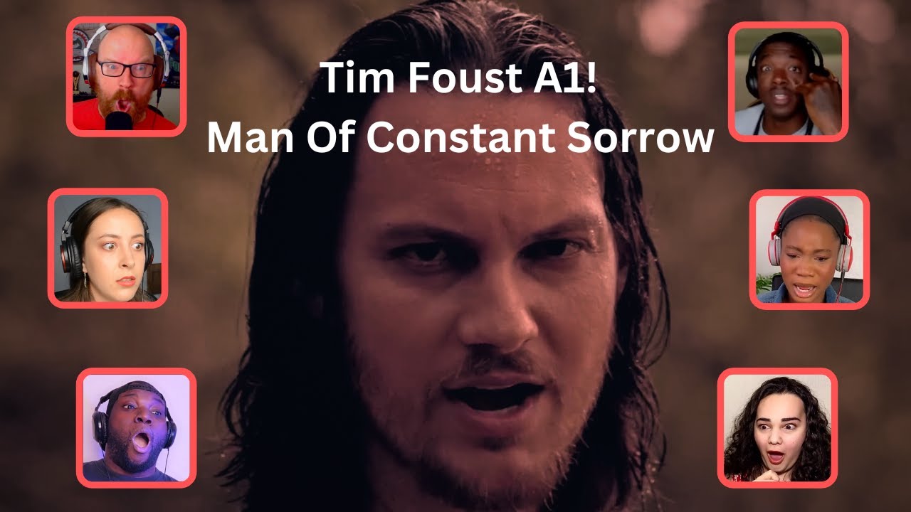 🔥 Tim Foust A1! Reactions | Man of Constant Sorrow Acapella Cover - Home Free (Part 1) 🎤