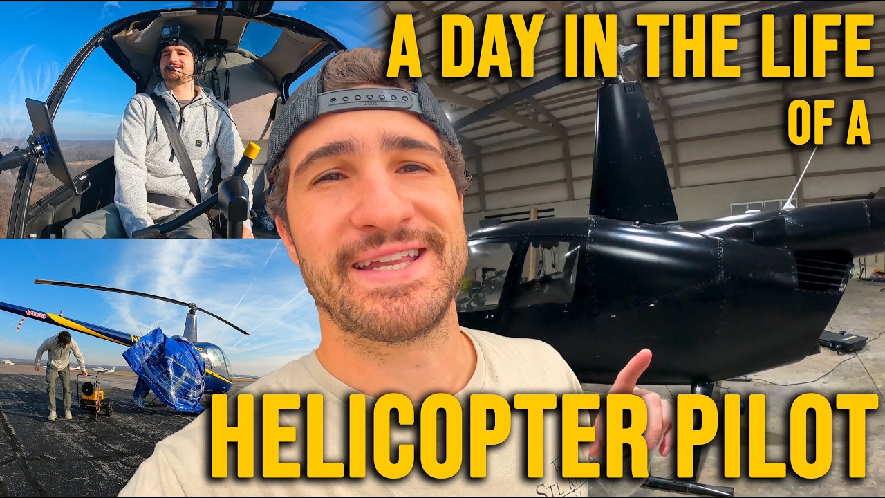 Day in the Life of a Helicopter Pilot and Mechanic!