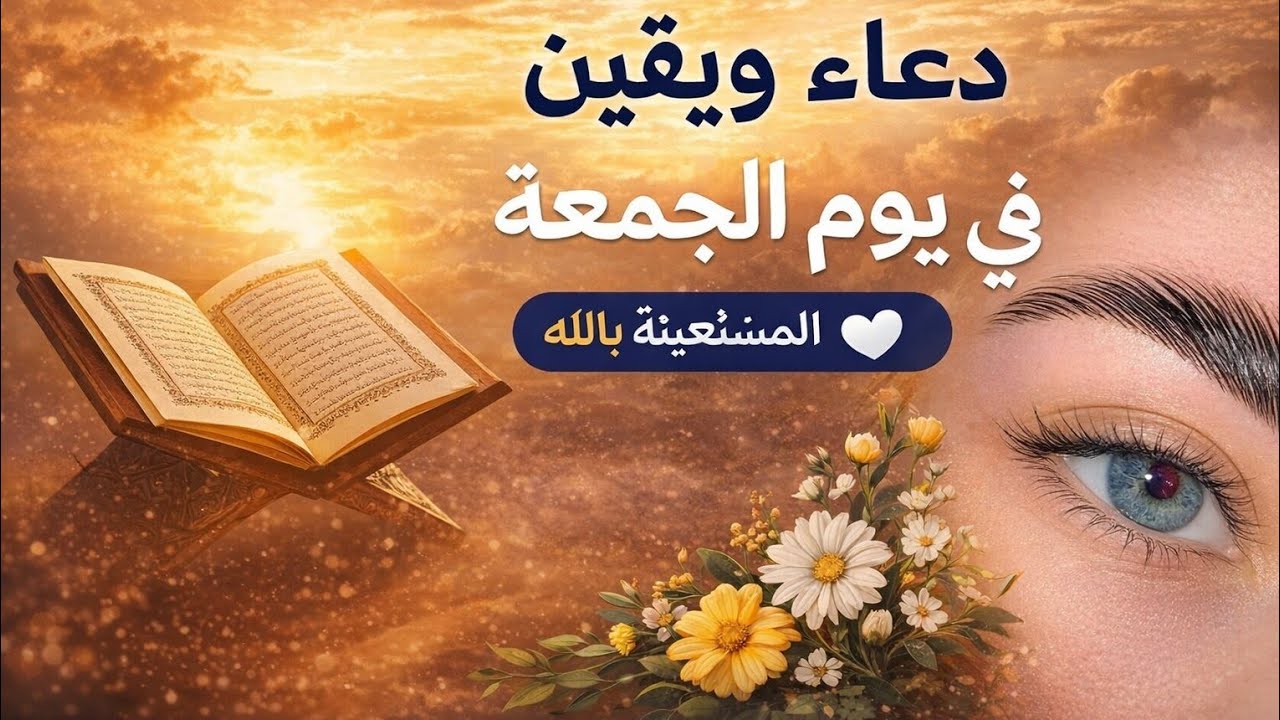دعاء ويقين في يوم الجمعه