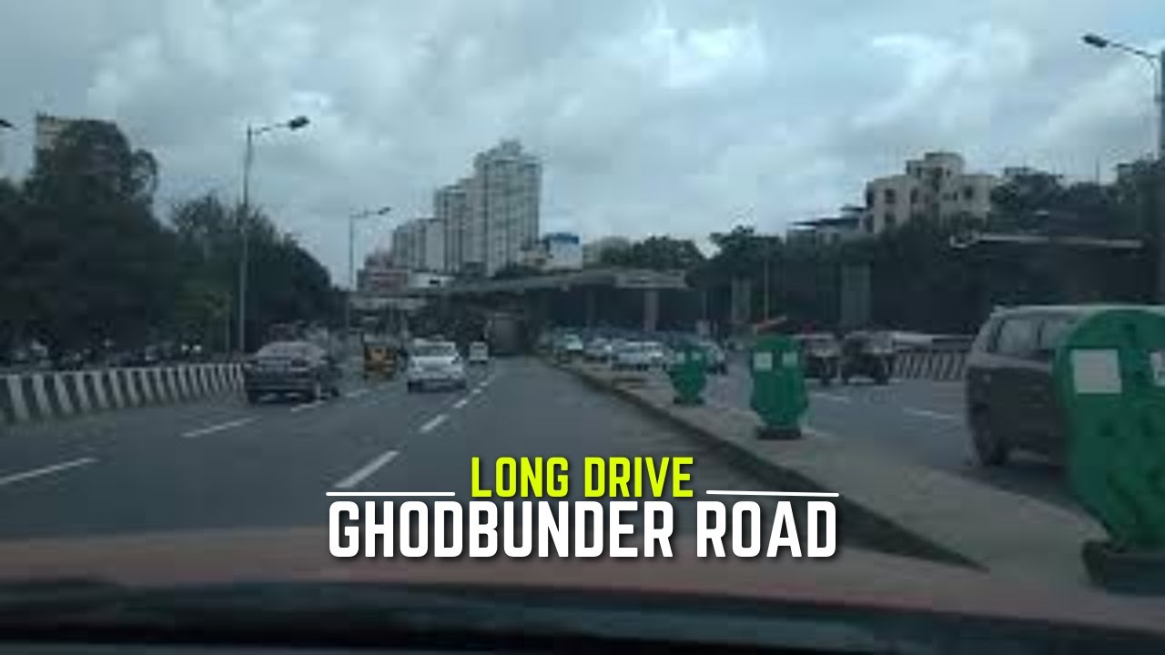 Thane Ghodbunder Road to Mulund Via EEH (Timelapse) IN City Roads in Covid 2021 | Driving in Mumbai