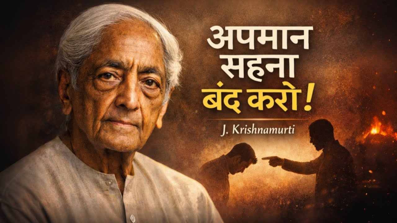 Stop Accepting Disrespect and Watch People Change — Jiddu Krishnamurti’s Truth 