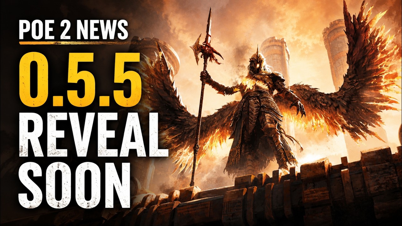 POE 2 0.5.5 - HUGE NEWS SOON - Path of Exile 2 0.5.5 Livestream In A Week
