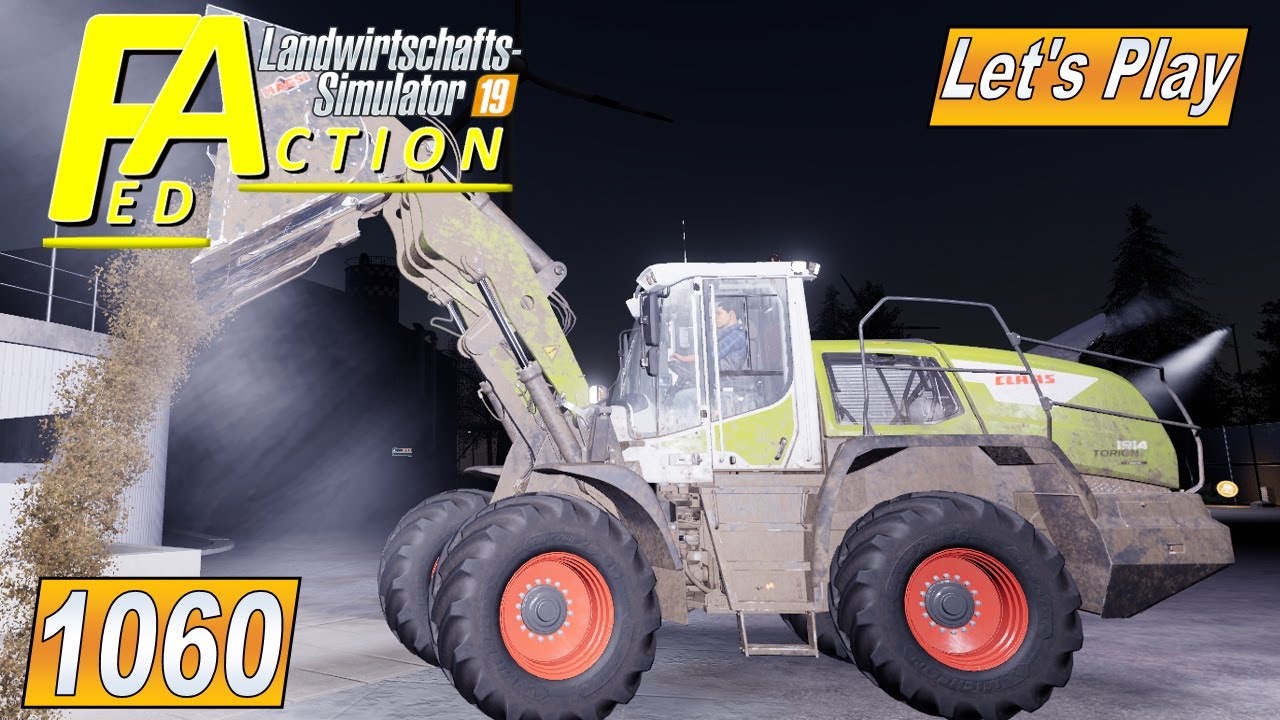 #LS19 #1060 Radlader BGA Silage Courseplay Einstellung #Landwirtschaft Simulator 19 mod map